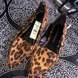 Cheetah print flats
